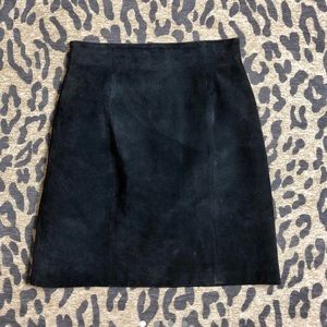 wilson leather mini skirt